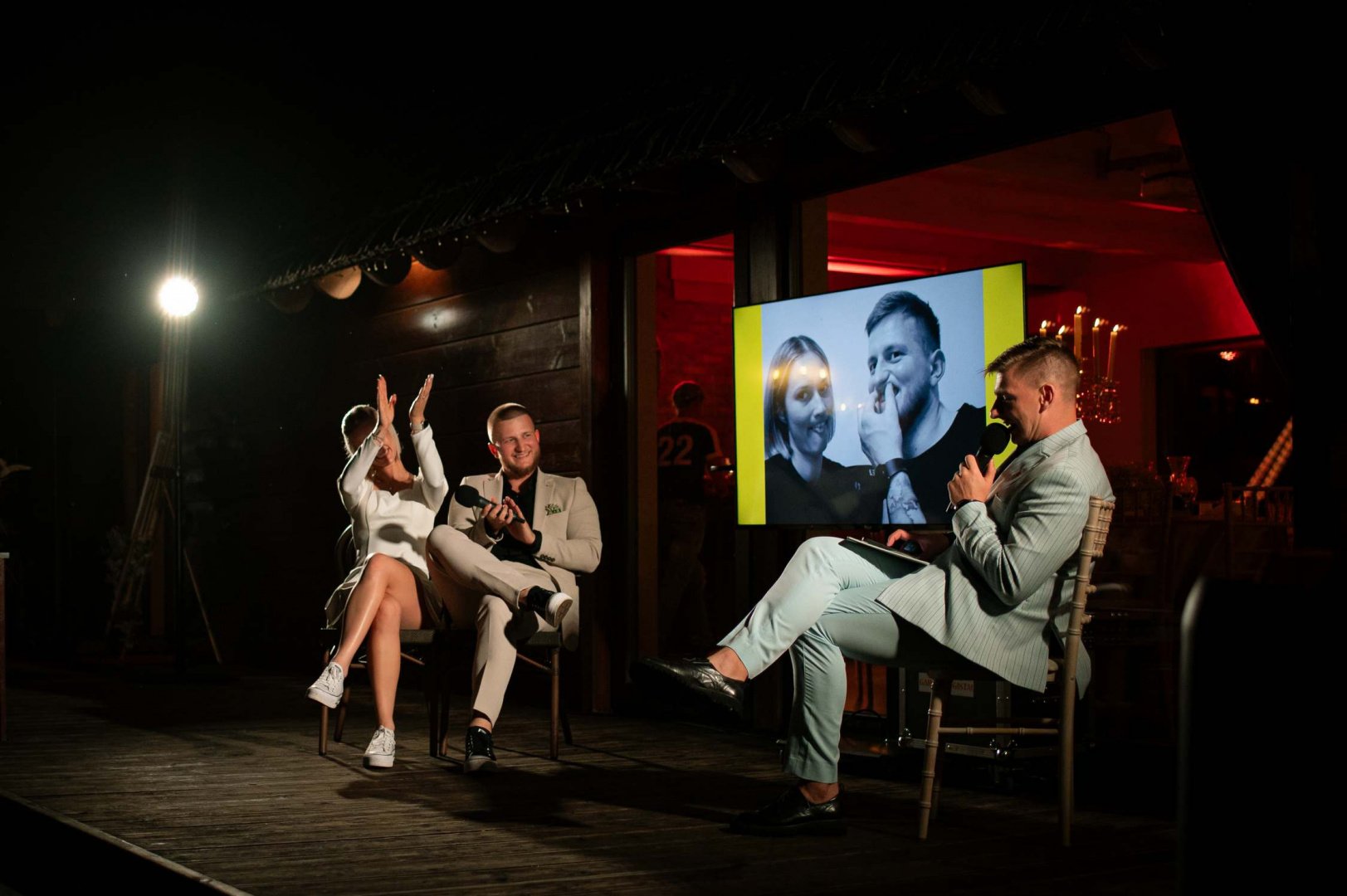 Piršlys, renginio vedėjas Renginių vedėjas Rimantas Potarenkas su DJ komanda 
