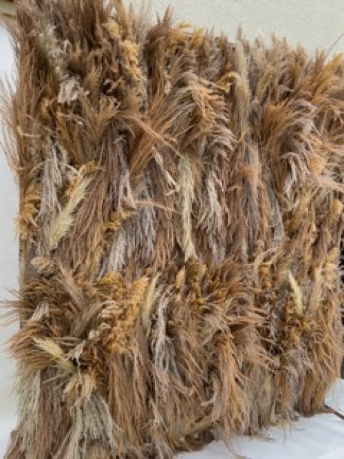 Vestuvių atributika Foto sienelė Pampa - boho stiliaus