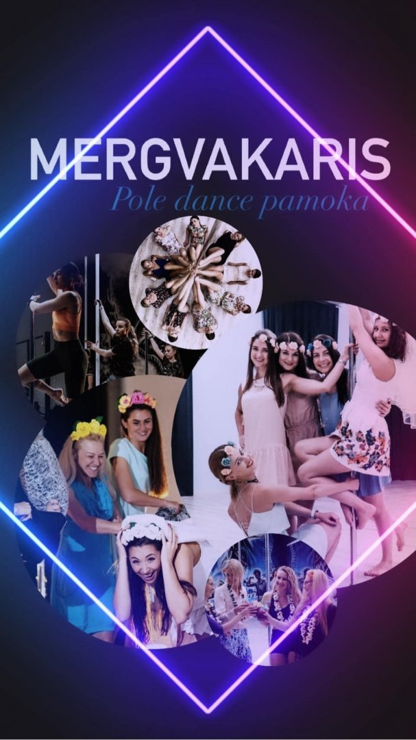 Mergvakarių – bernvakarių šventės vieta  Mergvakaris su Pole dance. Vipera