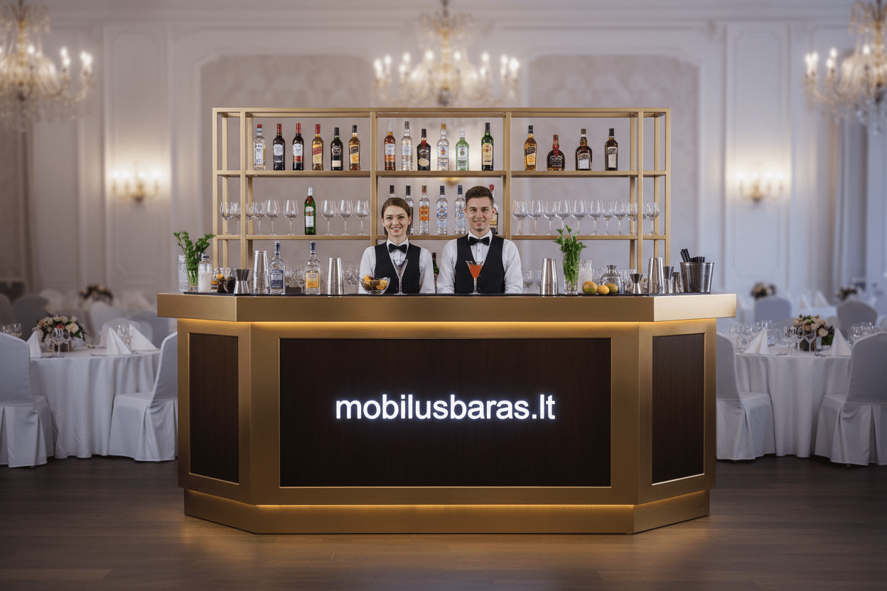 Maistas vestuvėms  Mobilus baras vestuvėms – profesionalūs barmenai ir įspūdingi kokteiliai jūsų šventei