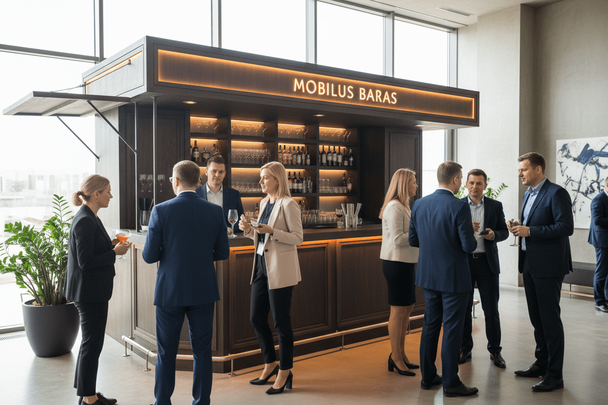 Maistas vestuvėms  Mobilus baras vestuvėms – profesionalūs barmenai ir įspūdingi kokteiliai jūsų šventei