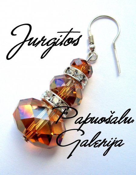 Papuošalai, aksesuarai iš Swarovski kristalų, pusbrangių akmenų logo