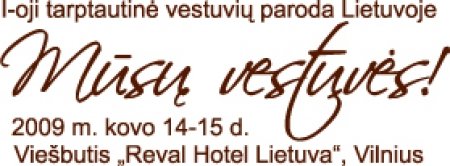 "Mūsų vestuvės!" - specializuota vestuvių paroda. logo