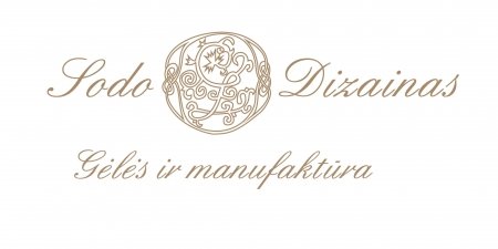 Gėlės ir manufaktūra logo