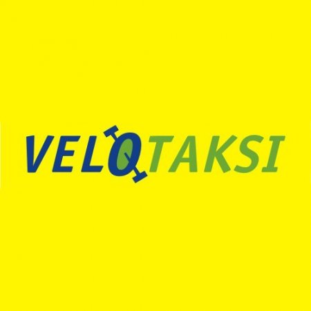 Išskirtinei progai - išskirtinė transporto priemonė Velotaksi logo