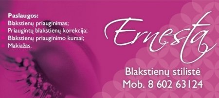 Profesionalus blakstienų prauginimas Kaune.  logo