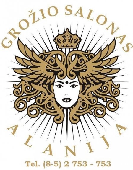 Grožio salonas "Alanija" Vilniuje - platus grožio paslaugų spektr logo