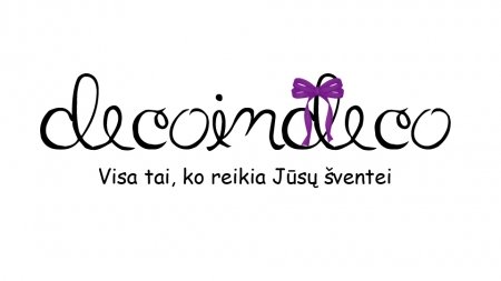 ♥ decoindeco – visa tai, ko reikia Jūsų vestuvėms! logo