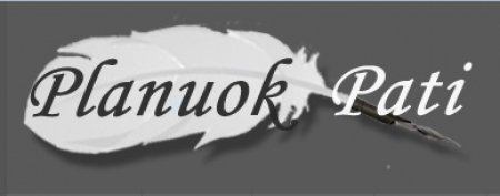 Jei organizuojate vestuves, apsilankykite www.planuokpati.lt logo