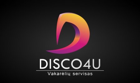 Garso aparatūros ir šviesos efektų nuoma – Disco4u logo