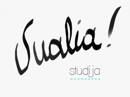 Studija Vualia - laimingų žmonių fotografija logo