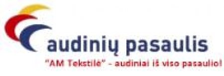 Audiniai skirti patalpų dekoravimui, staltiesės logo