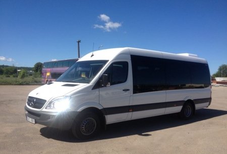 Balto, naujo, 19+1+1 vietų, Mercedes Benz Sprinter nuoma logo
