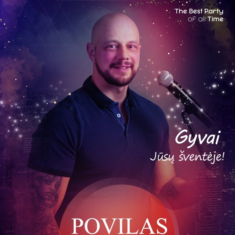 Atlikėjas Povilas Sabaliauskas logo