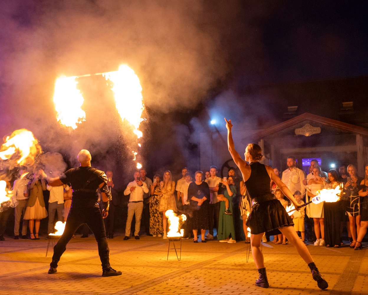 Ugnies Šou ir Akrobatikos Profesionalai logo