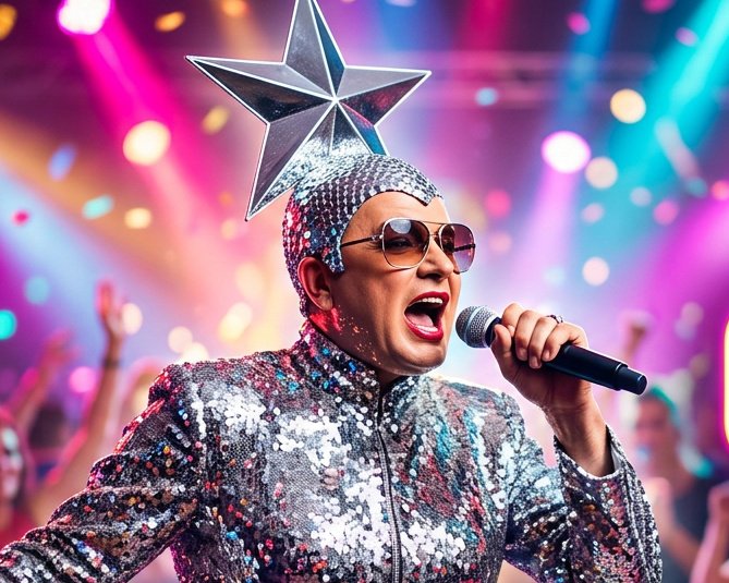RENGINIO VEDĖJAS IR DJ. VERKA SERDIUCKA PARODIJA, PARODIJOS ŠOU, VERKA SERDUCHKA PARODY SHOW logo